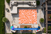 Terrace rug branding mockup, an Advertising Mockup by Rami's Mockups (Thumbnail 3 of 3)