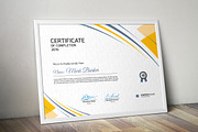 Certificate Word | PSD | AI, a Stationery Template by Curve Design (Thumbnail 6 of 6)