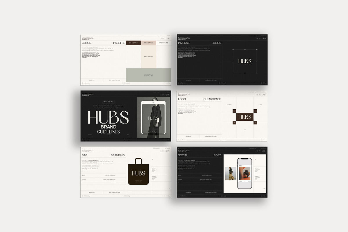 HUBS Brand Guideline, a Presentation Template by SparkPro (Photo 7 of 12)