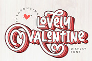 Lovely Valentine Display Font, a Handwritten Font by UInstrument (Thumbnail 6 of 10)