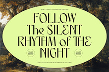 Rhythm The Night Modern Editorial