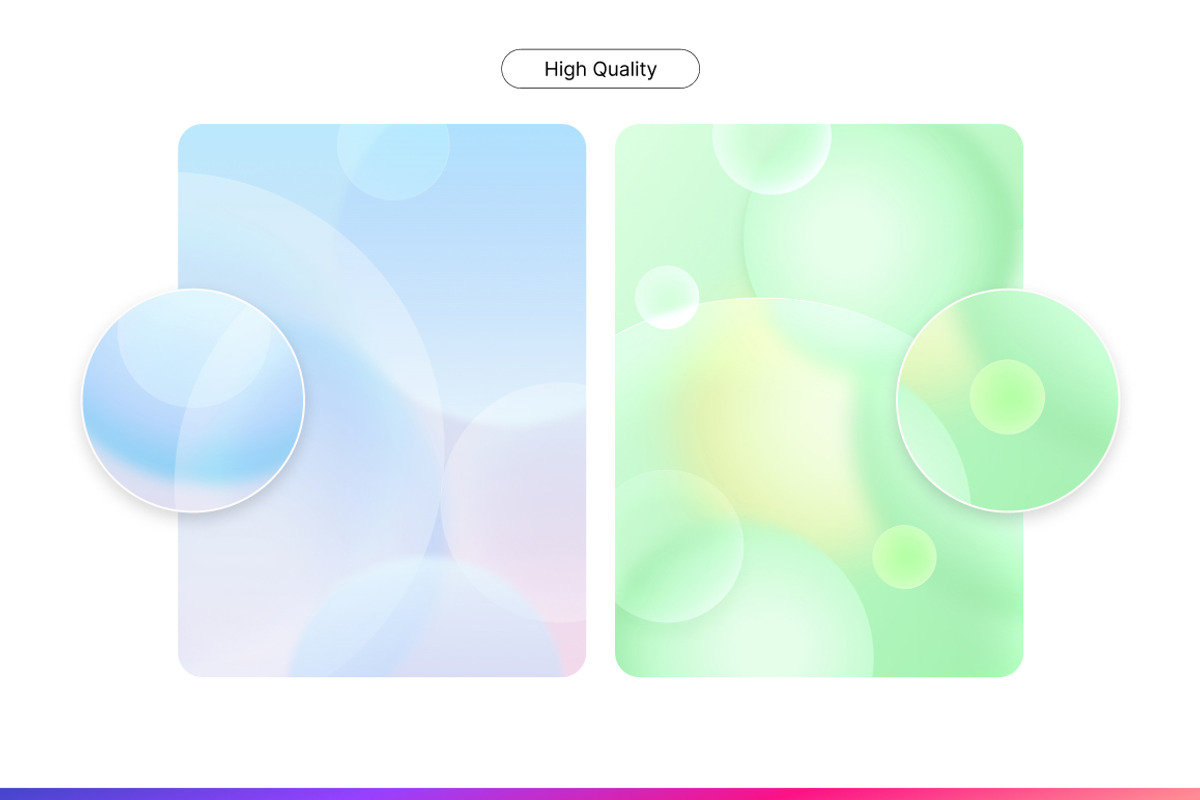Gradient Bubble Background, a Background Graphic by Loin Studio (Photo 3 of 5)