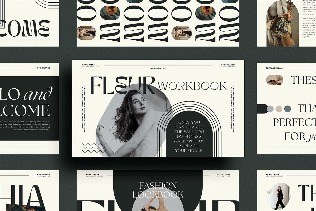 Fleur - Canva Presentation Creator, a Presentation Template by SilverStag Type Foundry (Photo 8 of 25)