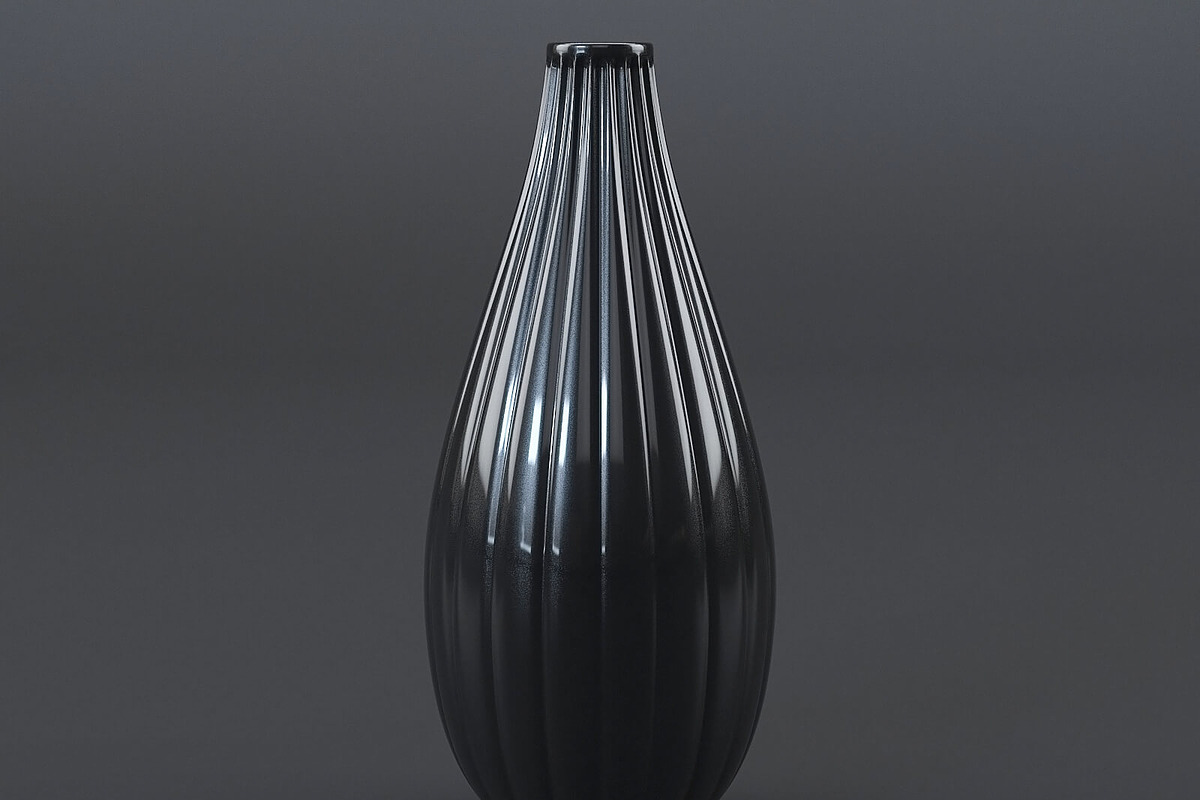 White/Black vases collection, a Furniture 3D Model by RC graphics (Photo 8 of 24)