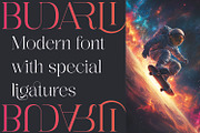 Budarli | Modern Serif Display Font, a Serif Font by MchCrafter (Thumbnail 3 of 9)