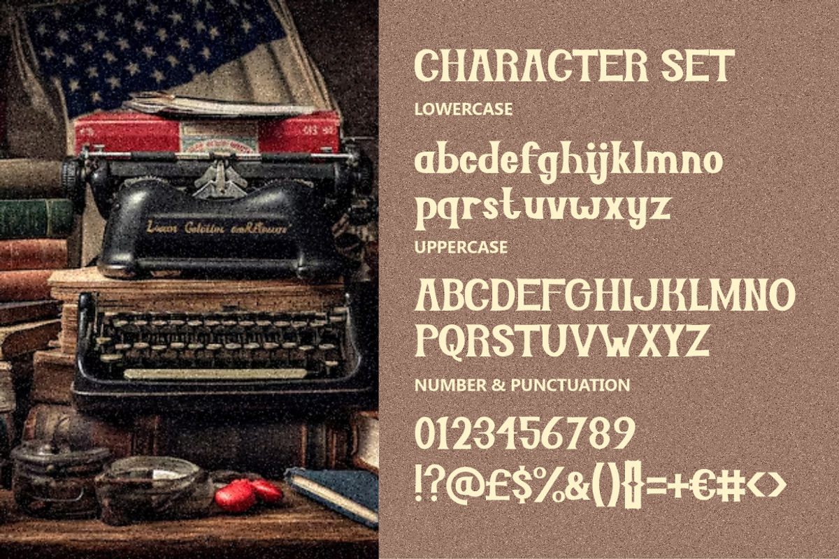 Firanza Display - Classic Serif Font, a Font by PutraCetol Studio (Photo 5 of 5)