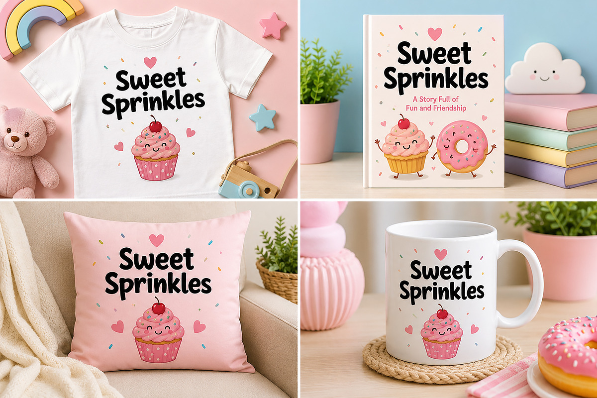 Sweet Sprinkles, a Slab Serif Font by Wow Magic (Photo 4 of 4)