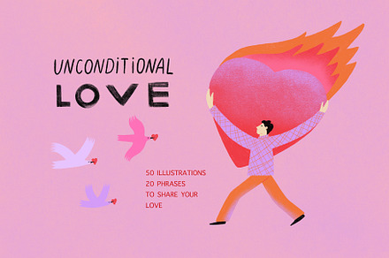 Unconditional Love, an Illustration by Annakniaz