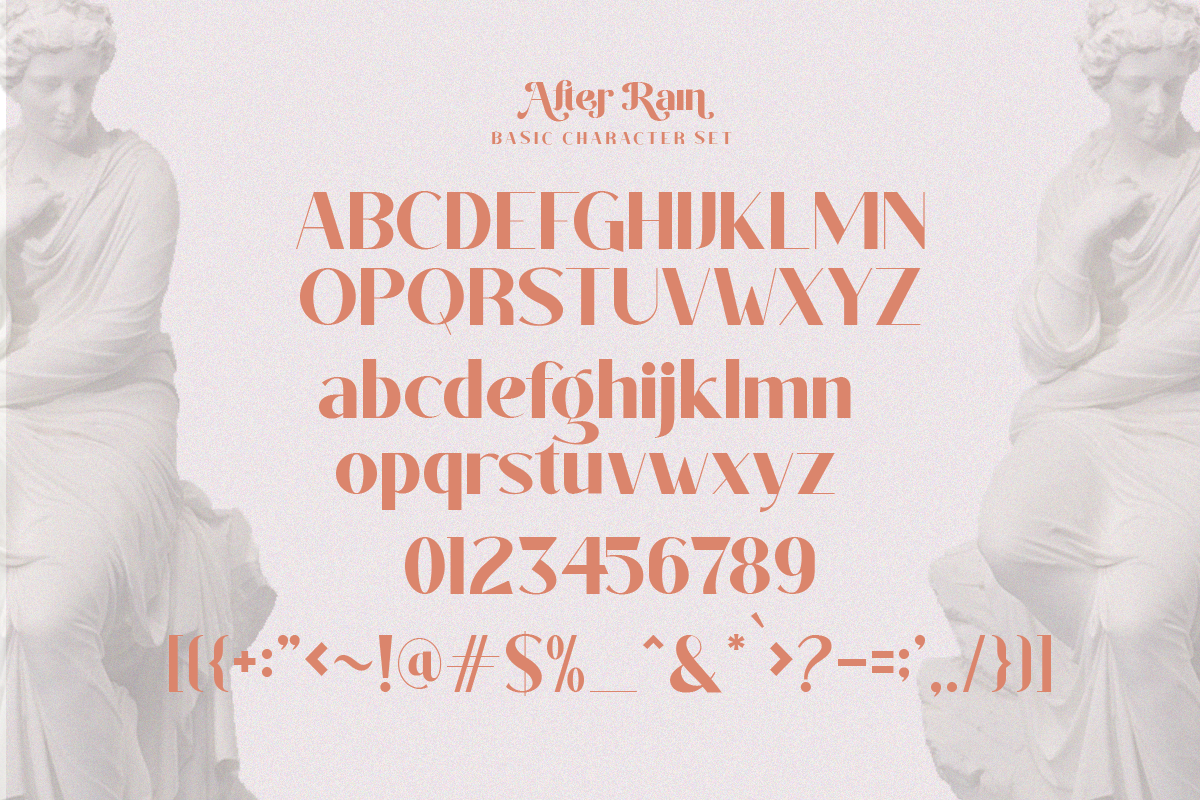 After Rain - Luxury Sans Serif Font, a Sans Serif Font by Say Studio (Photo 12 of 13)