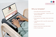 Coach & Wellness WordPress Template, a WordPress Template by Web Template Market (Thumbnail 3 of 9)