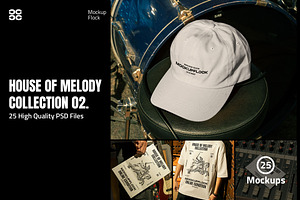 House Of Melody Bundle 02, an Advertising Mockup by Mockup Flock