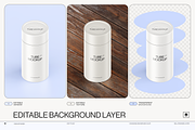 Paper Tube Package Mockup Set 2, a Cups & Container Mockup by Samolevsky (Thumbnail 12 of 17)