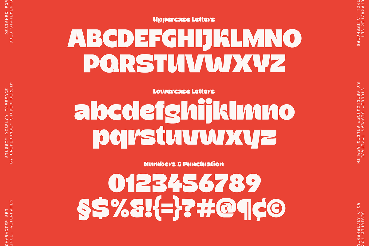 Stuggi — Regular & Italic, a Sans Serif Font by Gridlounge (Photo 9 of 12)
