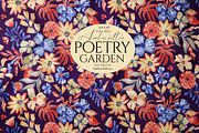 Folk Floral Ornamental Pattern, a Pattern Graphic by SirenaArt (Thumbnail 1 of 16)