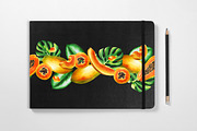Papaya clipart in botanical style, a Food Illustration by Navenzeles (Thumbnail 8 of 12)
