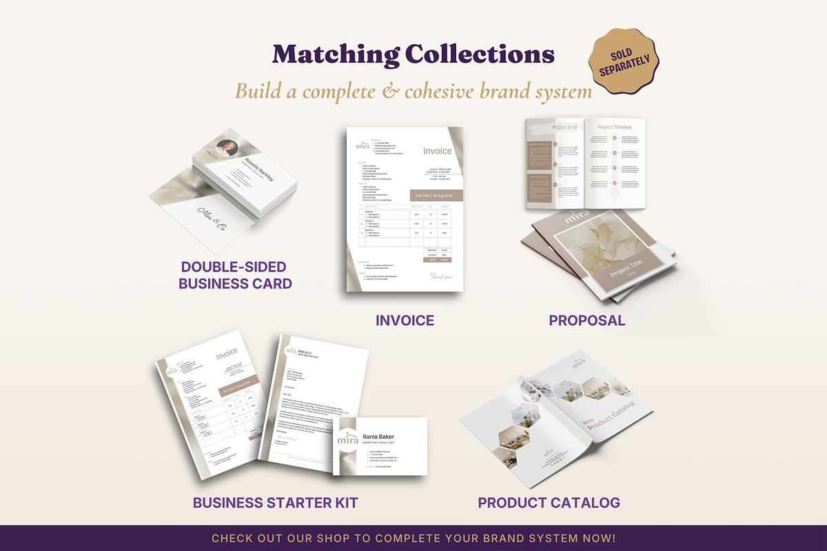 Letterhead Templates 6 Designs Word, a Stationery Template by B2 Studio (Photo 17 of 18)