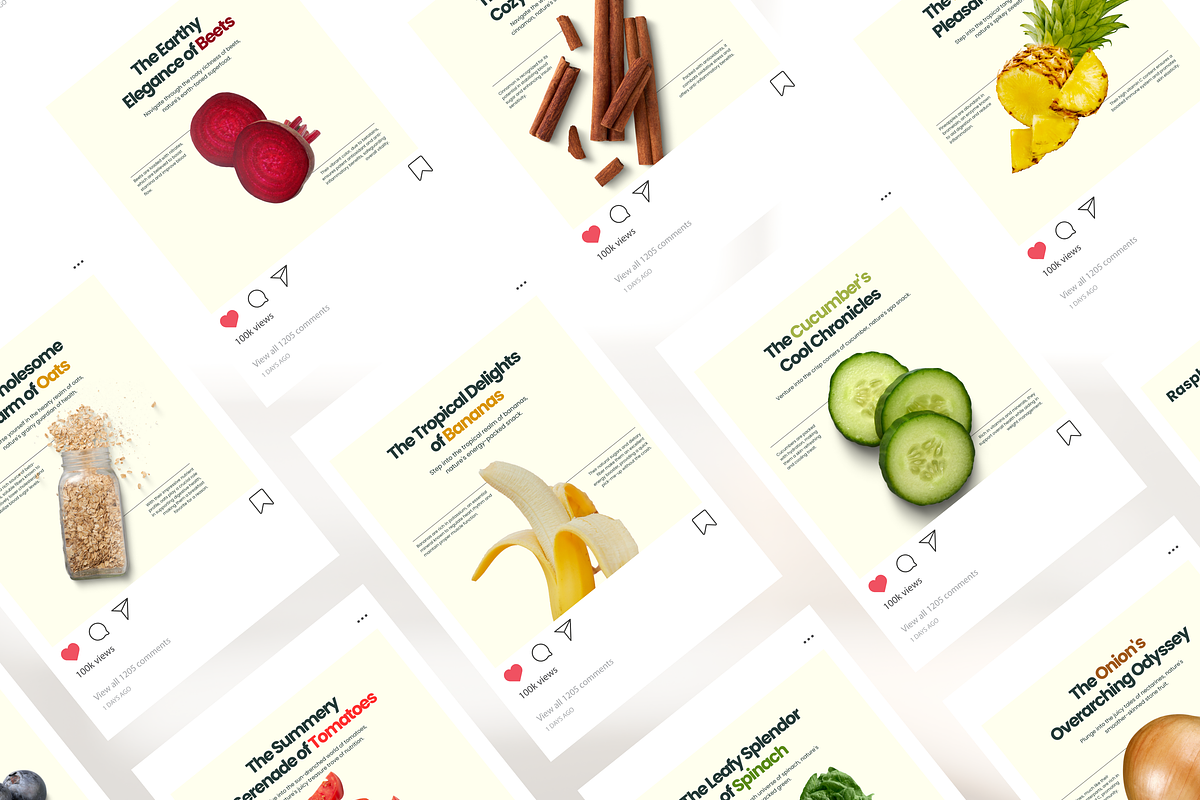 Food Benefit Infographics I Canva, a Social Media Template by The Social Stuff (Photo 6 of 15)