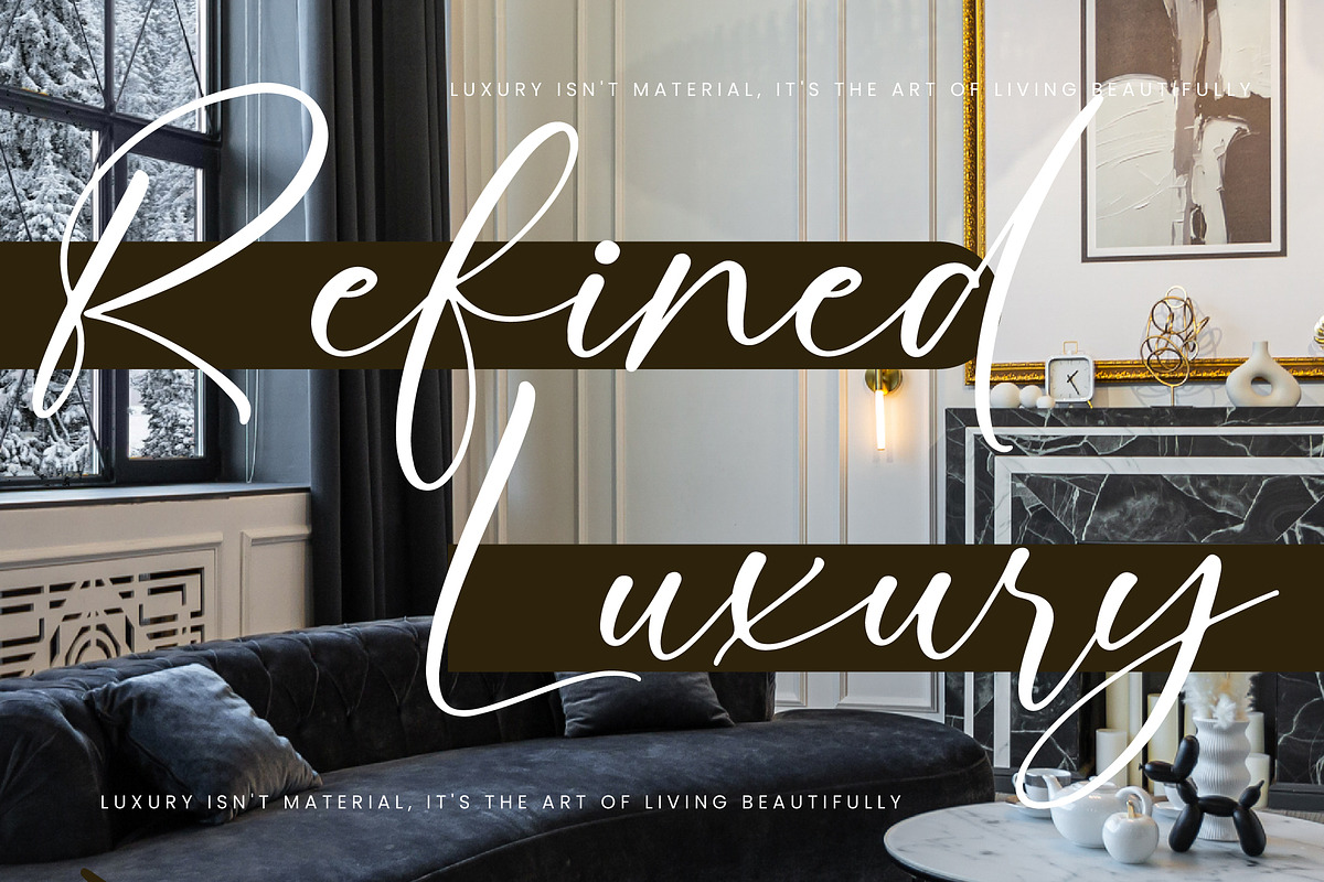 Bounty Amethysa Beautiful Script, a Script Font by Letterena Studios Script (Photo 11 of 15)