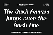 Sportland - Sport Race Font, a Sans Serif Font by Pandeka Studio (Thumbnail 7 of 12)
