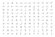 120 yoga poses set, an Icon by Artha Design Studio (Thumbnail 2 of 2)