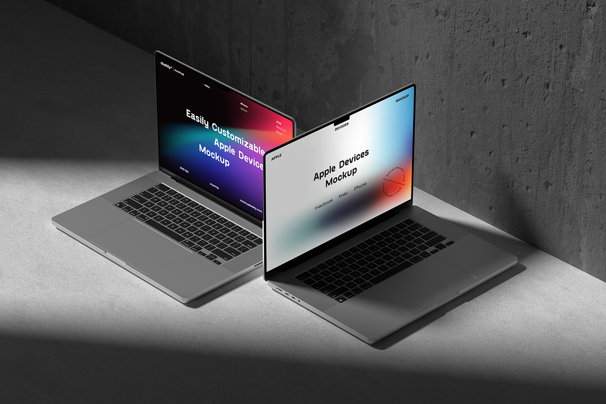 Apple Products Mockup Collection, a Device Mockup by Mockupdaddy (Photo 16 of 20)
