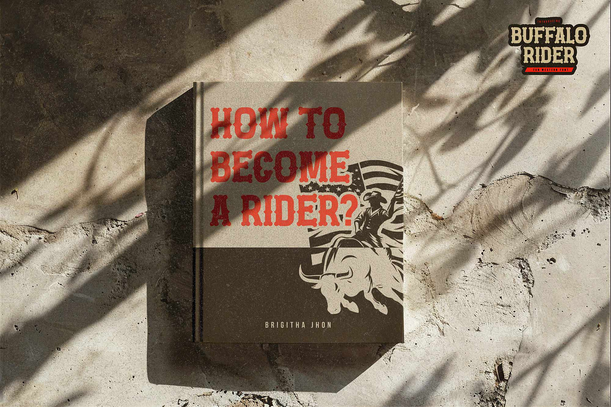 Buffalo Rider – Cowboy Display Font, a Slab Serif Font by Gassstype (Photo 5 of 8)
