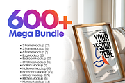 600+ Frame Mockup PSD Bundle Set, a Wearable Device Mockup by MockupShopi (Thumbnail 4 of 23)