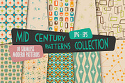 Atomic Age 1950's Retro Pattern Set, a Pattern Graphic by Kokoshka (Thumbnail 1 of 2)