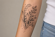 Birth Month Flowers Illustrations, a Decorative Illustration by AW Studios (Thumbnail 9 of 9)