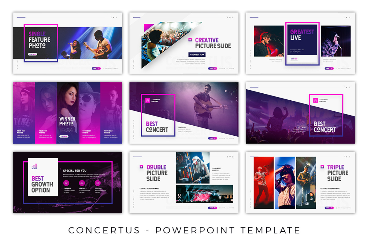 Concertus - Event Presentation Template, image size:1200x800