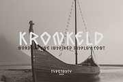 KRONKELD – Nordic Inspired Font, a Symbol Font by TypeTasty Font (Thumbnail 1 of 10)