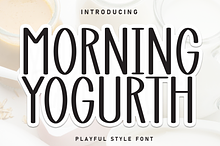 Morning Yogurth | Script Font