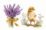 Summer Kids and Animals Clipart, an Illustration by Designworld (Thumbnail 5 of 5)