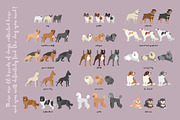 Big collection of 180dog silhouettes, an Animal Illustration by Siriliadka Dreams (Thumbnail 4 of 8)