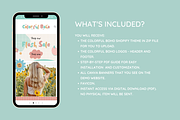Modern Boho Shopify Theme, a Shopify Template by SunshineStudioBoutique (Thumbnail 2 of 10)