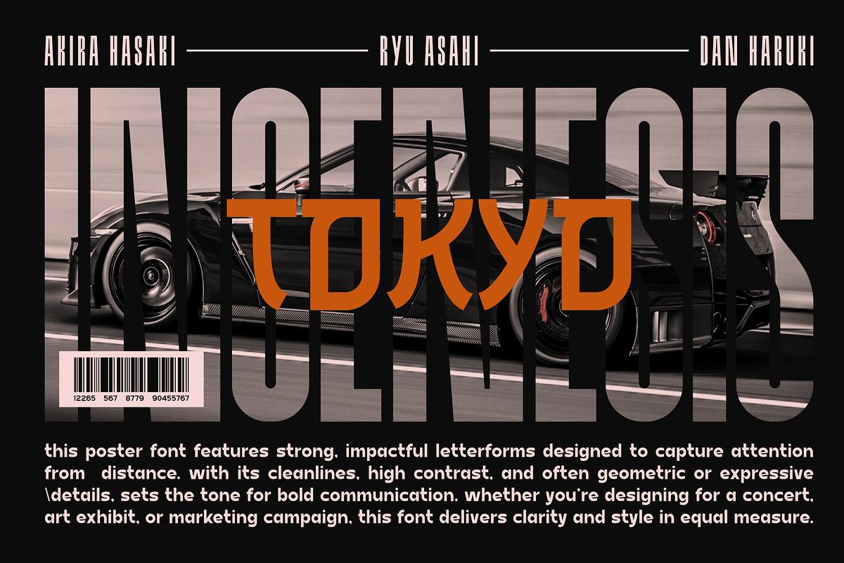 Gingerbone - Classic Condensed Font, a Sans Serif Font by MaikoHatta (Photo 5 of 7)