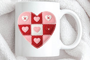 Latch Hook Patchwork Valentine Heart, an Illustration by DreamPrint404 (Thumbnail 4 of 8)