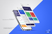 iPhone / App Phone Screen Mockup, an iPhone Mockup by Mockup Supper (Thumbnail 2 of 15)
