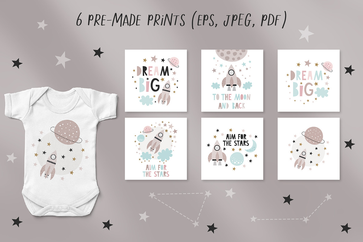 Star Light Children's Collection, a Pattern Graphic by Renata Chizhikova (Photo 8 of 10)