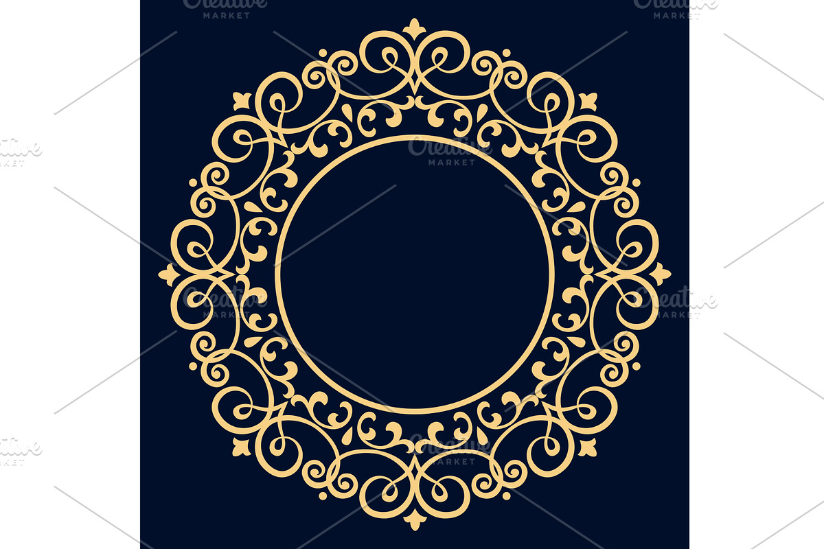 Decorative frame Elegant vector, a Decorative Illustration by RODINA (Photo 1 of 3)