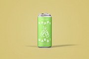 500 ML Can Mockup, a Packaging Mockup by Design Squad (Thumbnail 2 of 6)