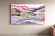Wallpaper Soft Sunset Landscape, a Wallpaper Graphic by apollinariia_shop (Thumbnail 4 of 9)