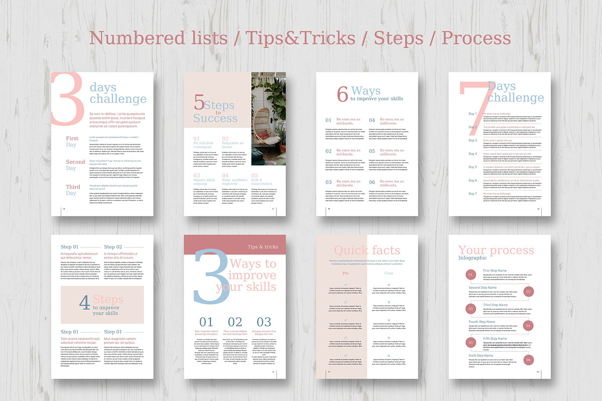 Canva Course Workbook Template, a Marketing Template by Sabin (Photo 9 of 15)