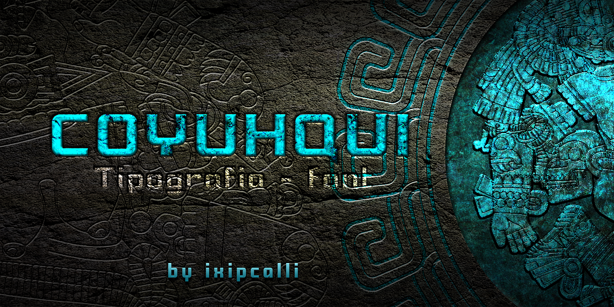 Coyuhqui, a Sans Serif Font by Ixipcalli (Photo 1 of 4)