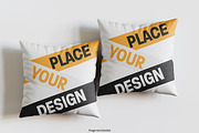 Square pillow mockup bundles, a Merchandise Mockup by Ambo Ampeng (Thumbnail 18 of 32)