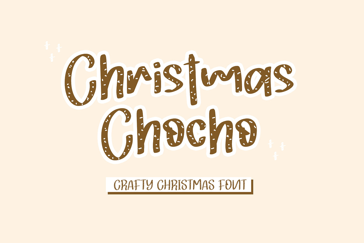 Christmas Chocho, a Handwritten Font by Letterafa Studio (Photo 1 of 6)