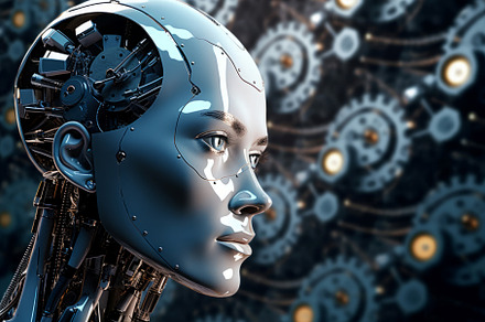 Robotic humanoid process automation, a Technology Photo by Ylivdesign