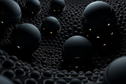 41 Black spheres illustrations, an Object Illustration by Handmadefont (Thumbnail 7 of 41)