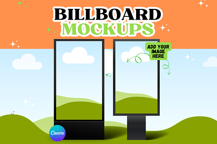 Billboard Mockup Canva Template