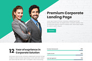 CORP - Responsive HTML Landing Pages, a Landing Page Template by evethemes (Thumbnail 3 of 4)
